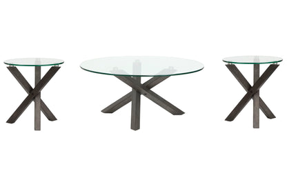Jax - Round Cocktail Table Set