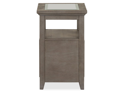 Paxton Place - Chairside End Table - Dovetail Gray